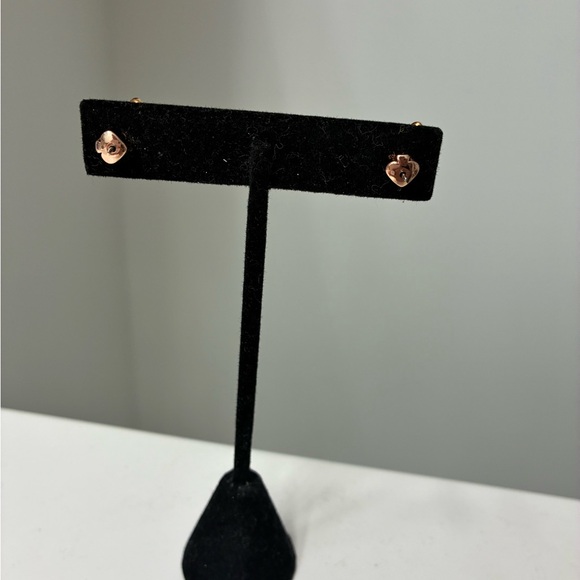 💗 Kate Spade bulldog w/ heart sunglasses Earrings - Picture 4 of 4